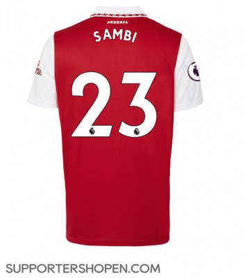 Arsenal Albert Sambi Lokonga #23 Hemma Matchtröja 2022-23 Kortärmad